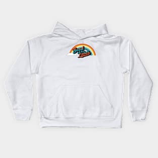 Good Vibes Retro Rainbow Kids Hoodie